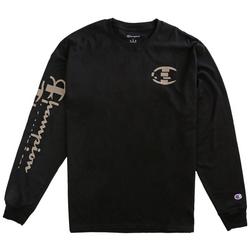 Mens Classic Graphic Long Sleeve Jersey Tee
