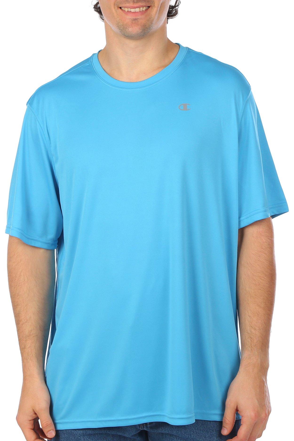 Champion Mens Double Dry Small Chest Logo Athletic