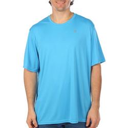 Mens Double Dry Small Chest Logo Athletic Shirt