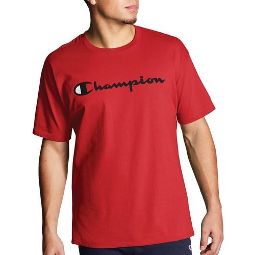 Champion Mens Classic Logo T-Shirt