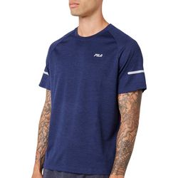 Fila Mens Eros Colorblock Crew Neck Short Sleeve T-Shirt
