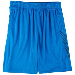 RB3 Active Mens 9in Side Graphic Knit Shorts
