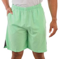 Mens 9 In. Heather Athletic Performance Shorts