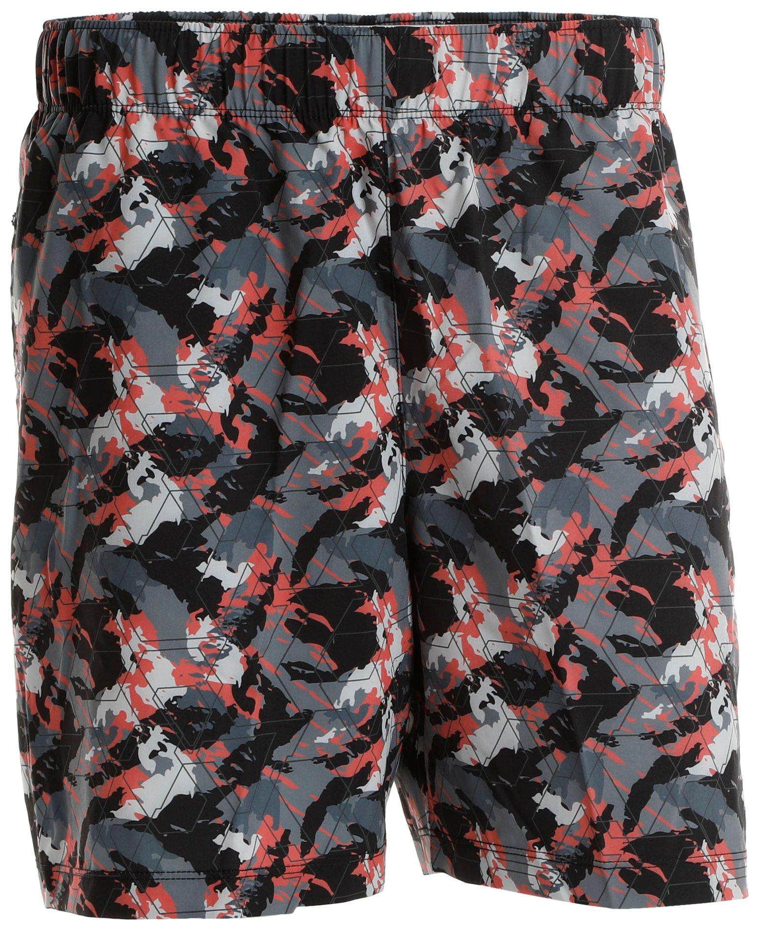 RB3 Active Mens 7 In. Print Athletic Performance Shorts