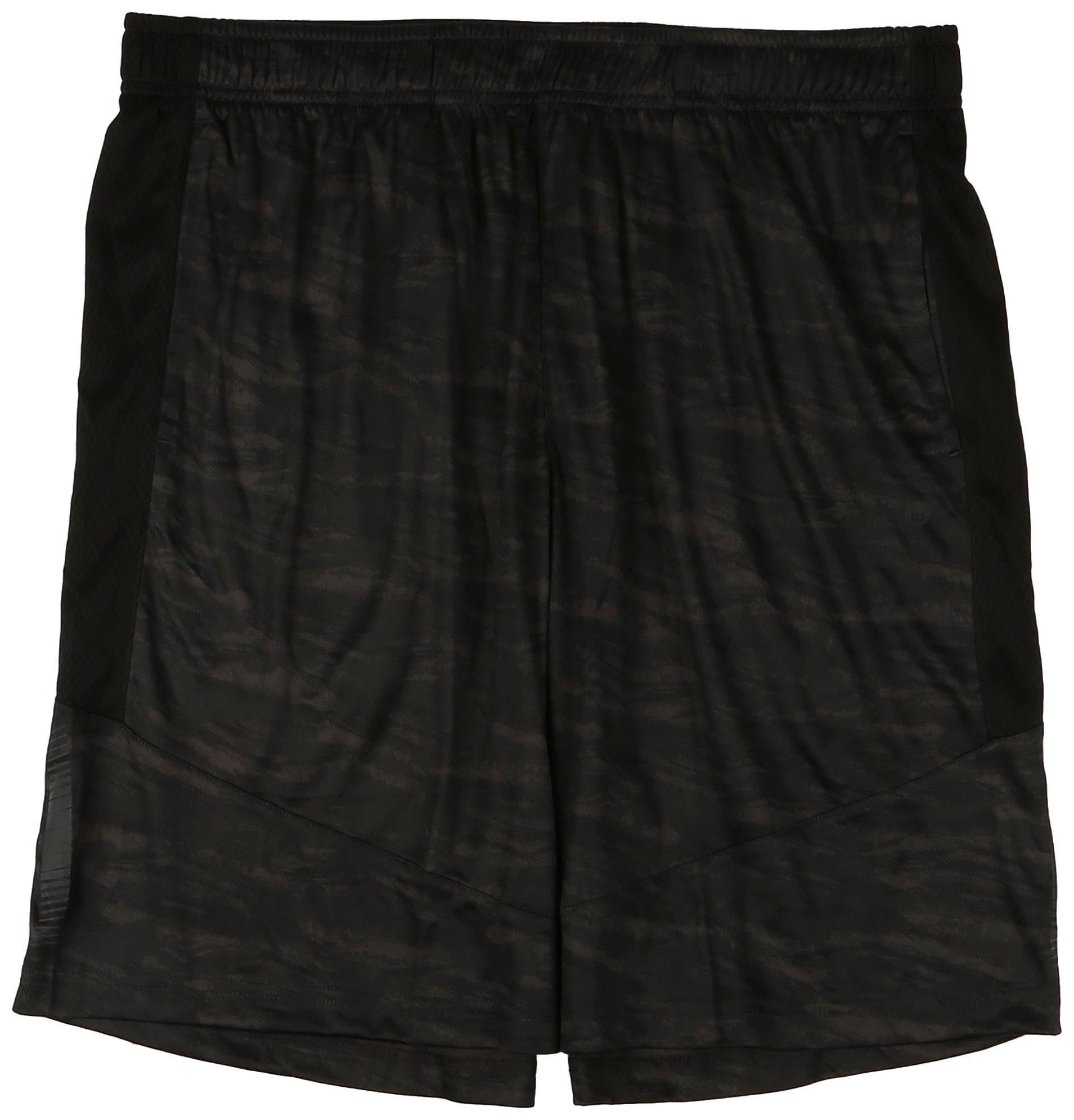 RB3 Active Mens 9 In. Athletic Interlock Print Shorts