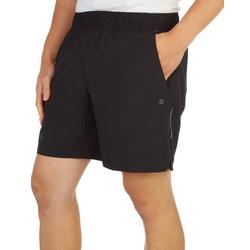 Mens Solid Athletic Shorts