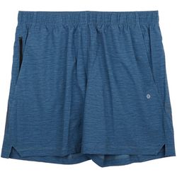 RB3 Active Mens 7in. 2-IN-1 Space Dye Woven Running Shorts