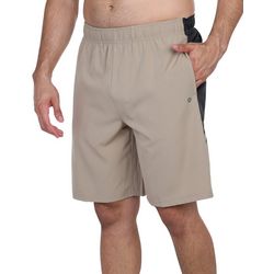 RB3 Active Mens Solid Woven Athletic Performance Shorts
