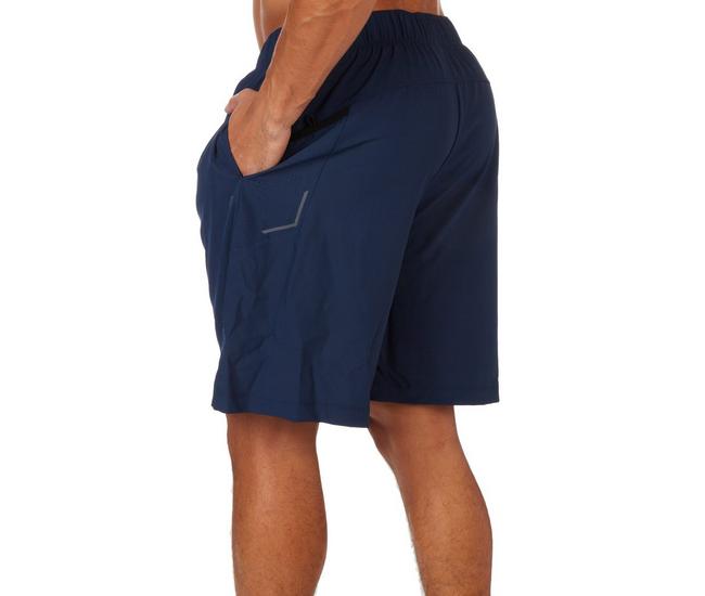 Hanes Sport Men's Mesh Pocket Shorts, Mens Performance Gear Shorts, Mens  Athletic Shorts, 9 Inseam Medium Ebony