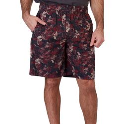 RB3 Active Mens 9in Print Woven Athletic Performance Shorts