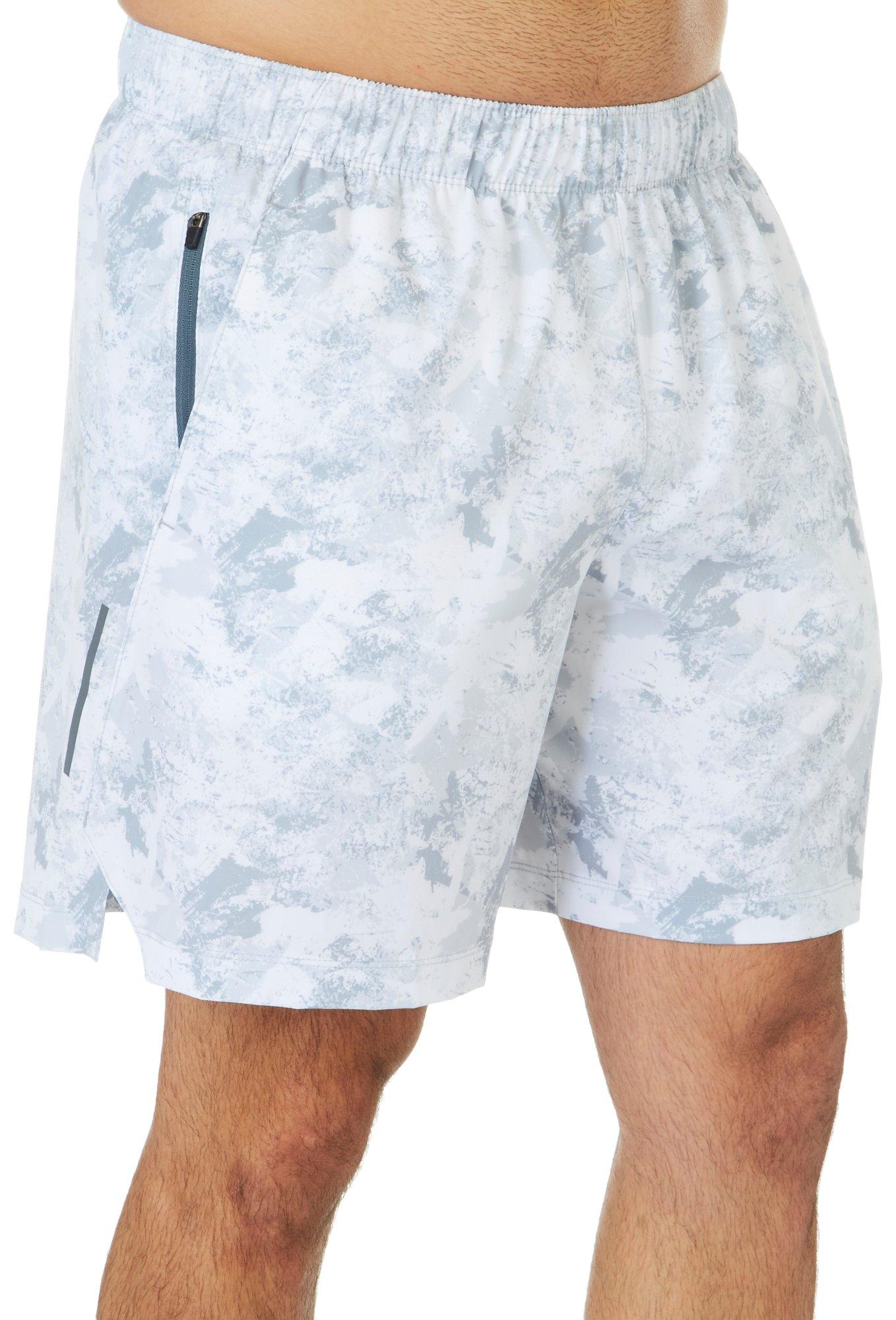 RB3 Active Mens 7in Smoke Print Woven Shorts