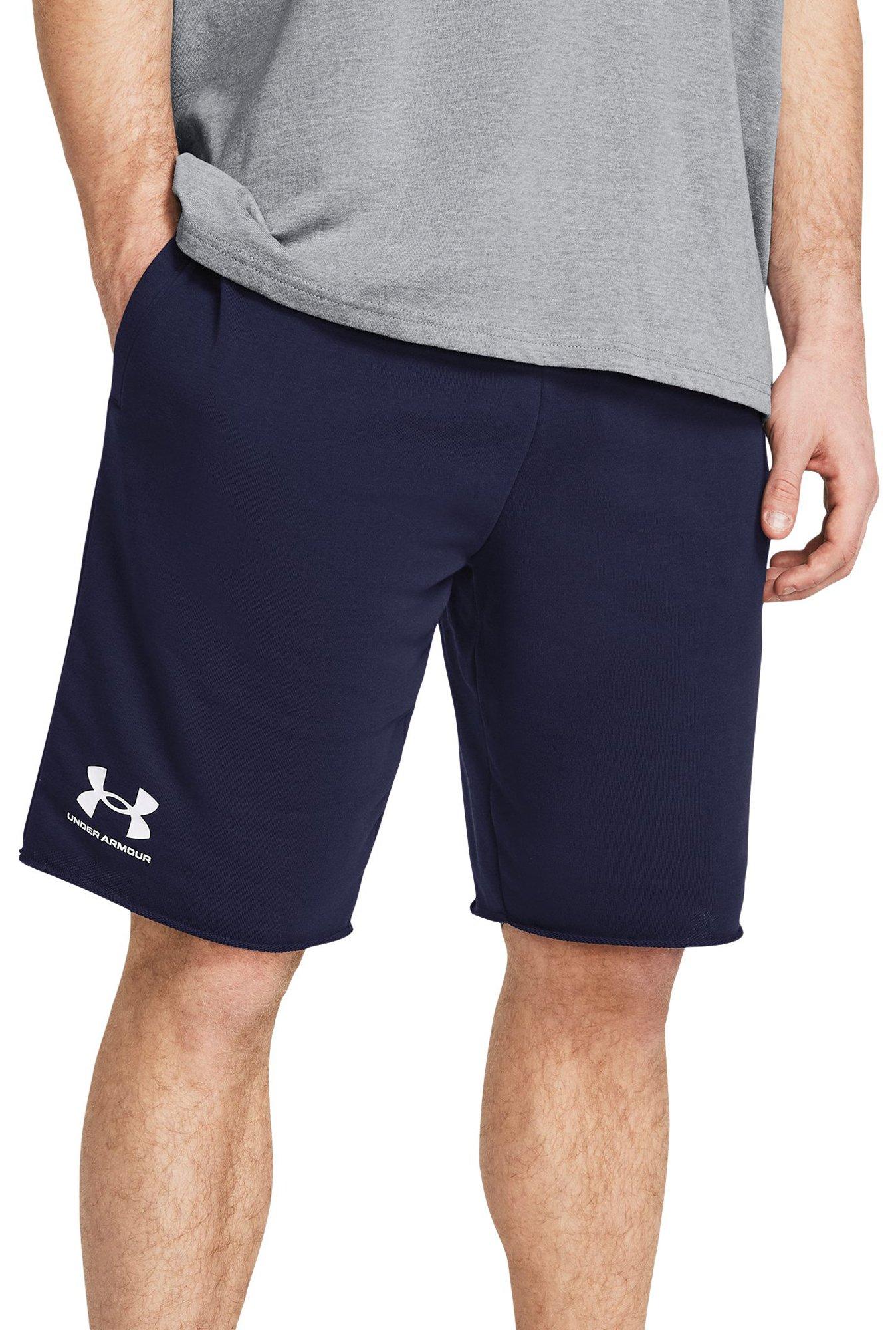 Mens Under Armour 10 in. Rival Terry Raw