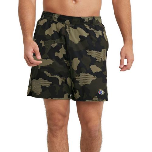 Champion Mens 7 in. Camo AOP Lined Sport