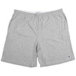 Mens Big & Tall Heather Cotton Polyester Shorts