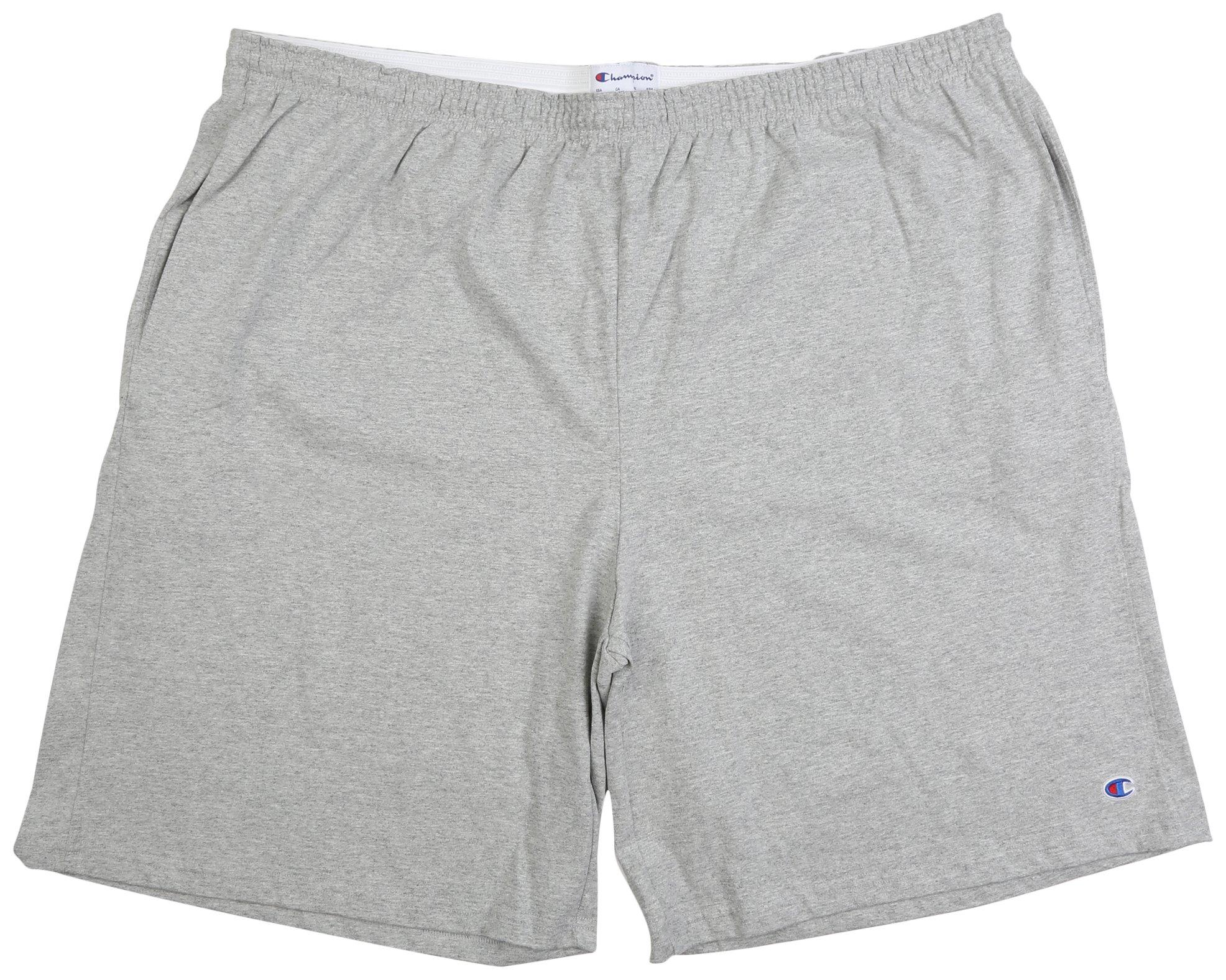 Mens Big & Tall Heather Cotton Polyester Shorts