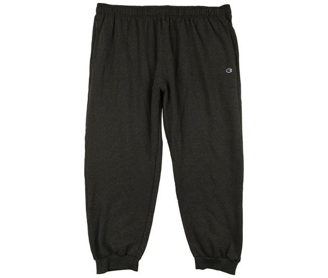 Champion Mens and Big Mens Powerblend Fleece Graphic Jogger up to