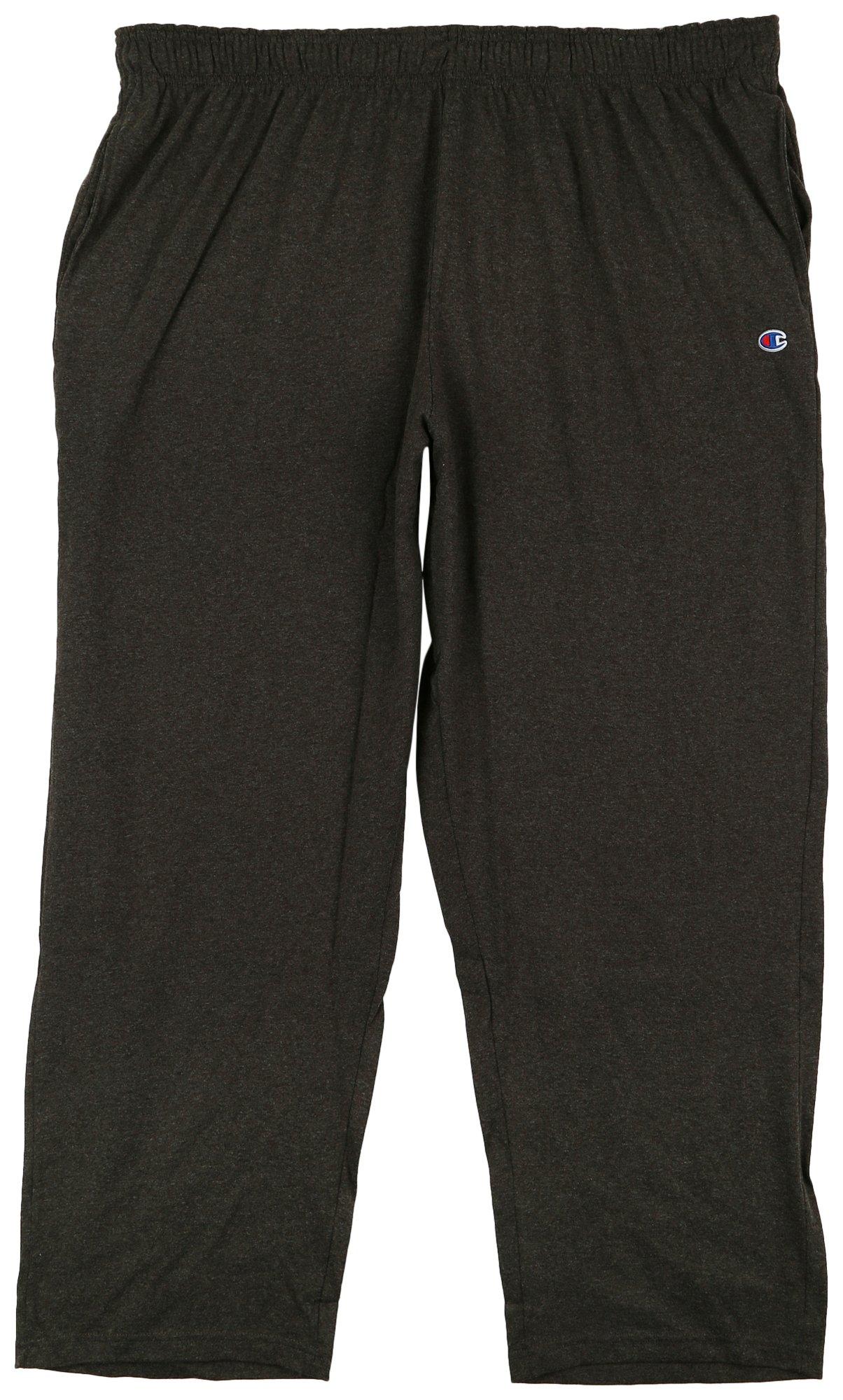 Champion authentic men's store open bottom jersey pants