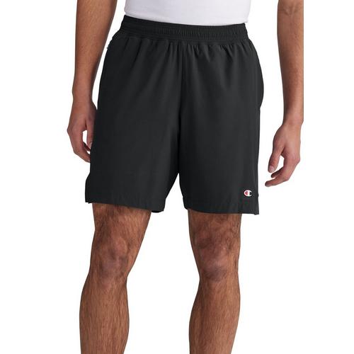 Champion Mens Classic Logo 7'' Sport Solid Shorts