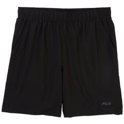 Mens Solid Athletic Shorts