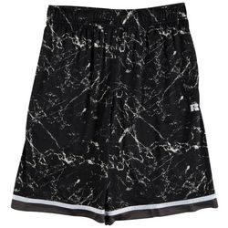Russell Athetics Mens Marble Print Performance Shorts