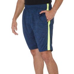 Tec-One Mens 9 in. Interlock Side Stripe Athletic Shorts