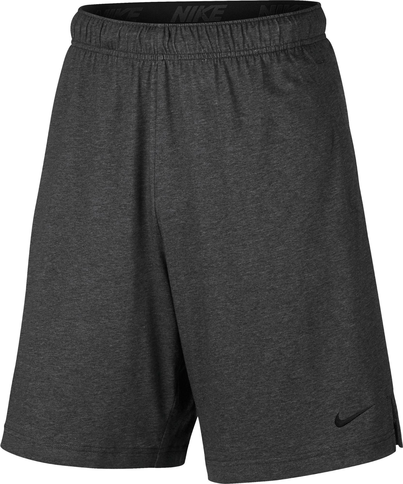 nike black cotton shorts