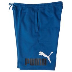 Puma Mens Logo Fleece Performance Shorts