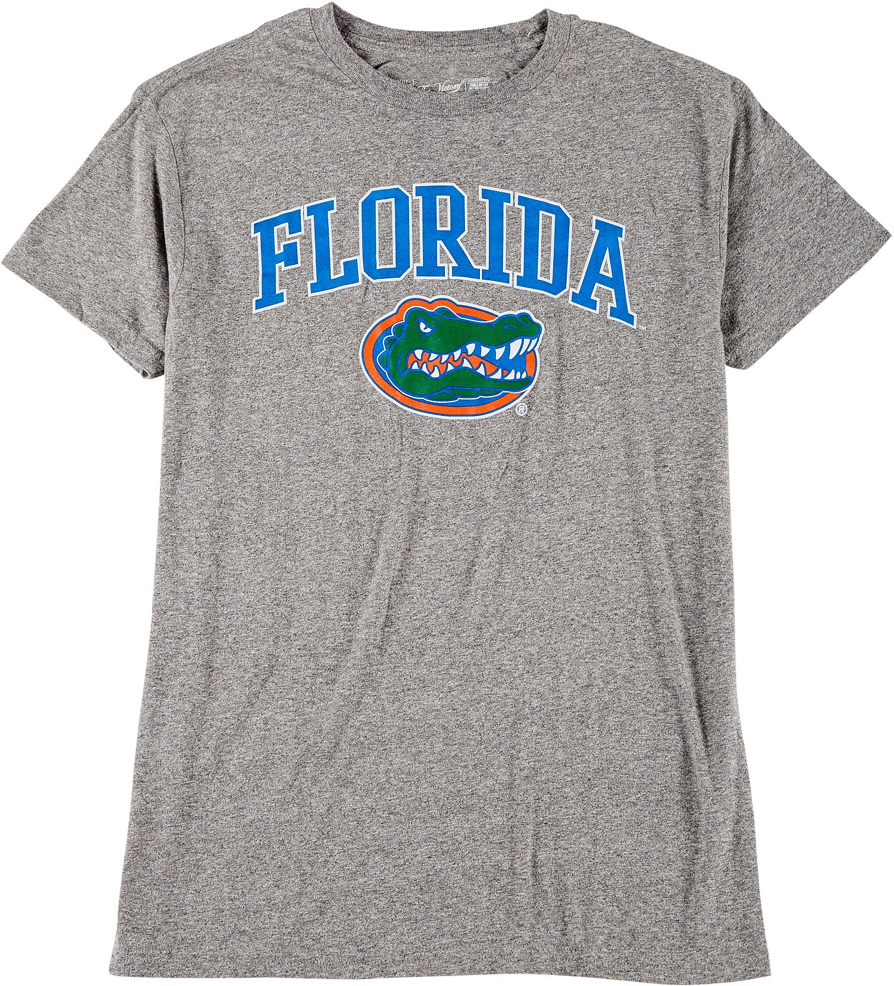 Download Florida Gators Mens Heather Crew Neck T-Shirt by Victory ...