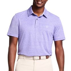 IZOD Golf Mens Title Holder Space Dye  Polo Shirt