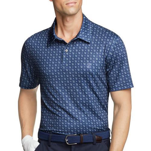 IZOD Golf Mens Pique Cocktails Polo Shirt