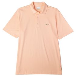 Greg Norman Collection Mens Jaquard Space Dye Polo Shirt