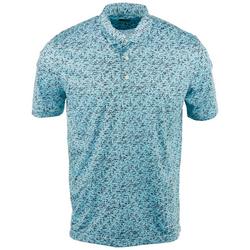 Greg Norman Mens Tropical Wave Polo Shirt