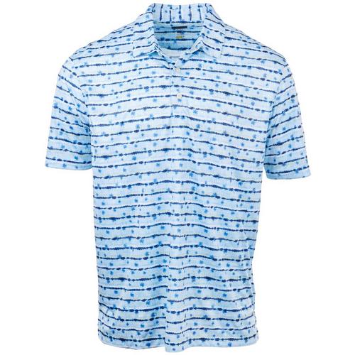Greg Norman Mens Equator Short Sleeve Polo Shirt