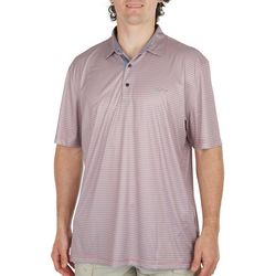 Mens Seaside Stripe Short Sleeve Polo Shirt