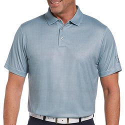 PGA TOUR Mens Dotted Polo Shirt