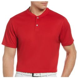 PGA TOUR Mens Edge Solid Pique Polo Shirt