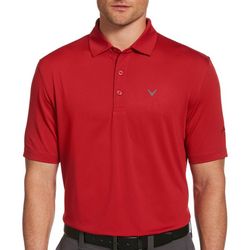 Callaway Mens Stripe Pro Spin Short Sleeve Polo Shirt