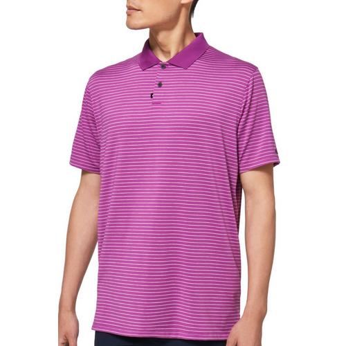 Oakley Mens Jaquard Stripe Polo Shirt