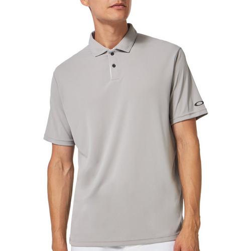 Oakley Mens Solid Divisional UV Short Sleeve Polo