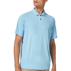 Mens Solid Divisional UV Short Sleeve Polo