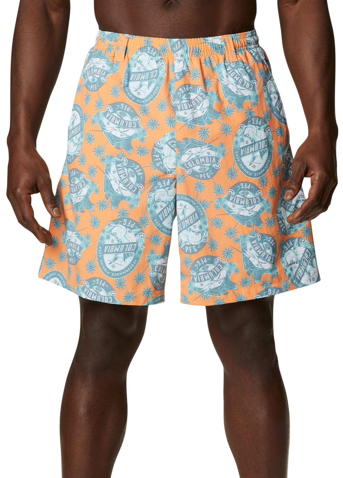 Columbia Mens Super Backcast Oalm Storm Swim Shorts