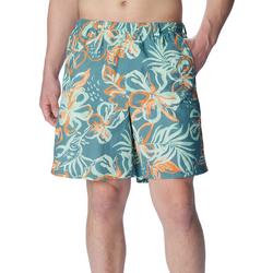 Mens Super Backcast Foliage Print Swim Shorts