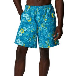 PFG Columbia Mens Super Backcast Floral Print Swim Shorts