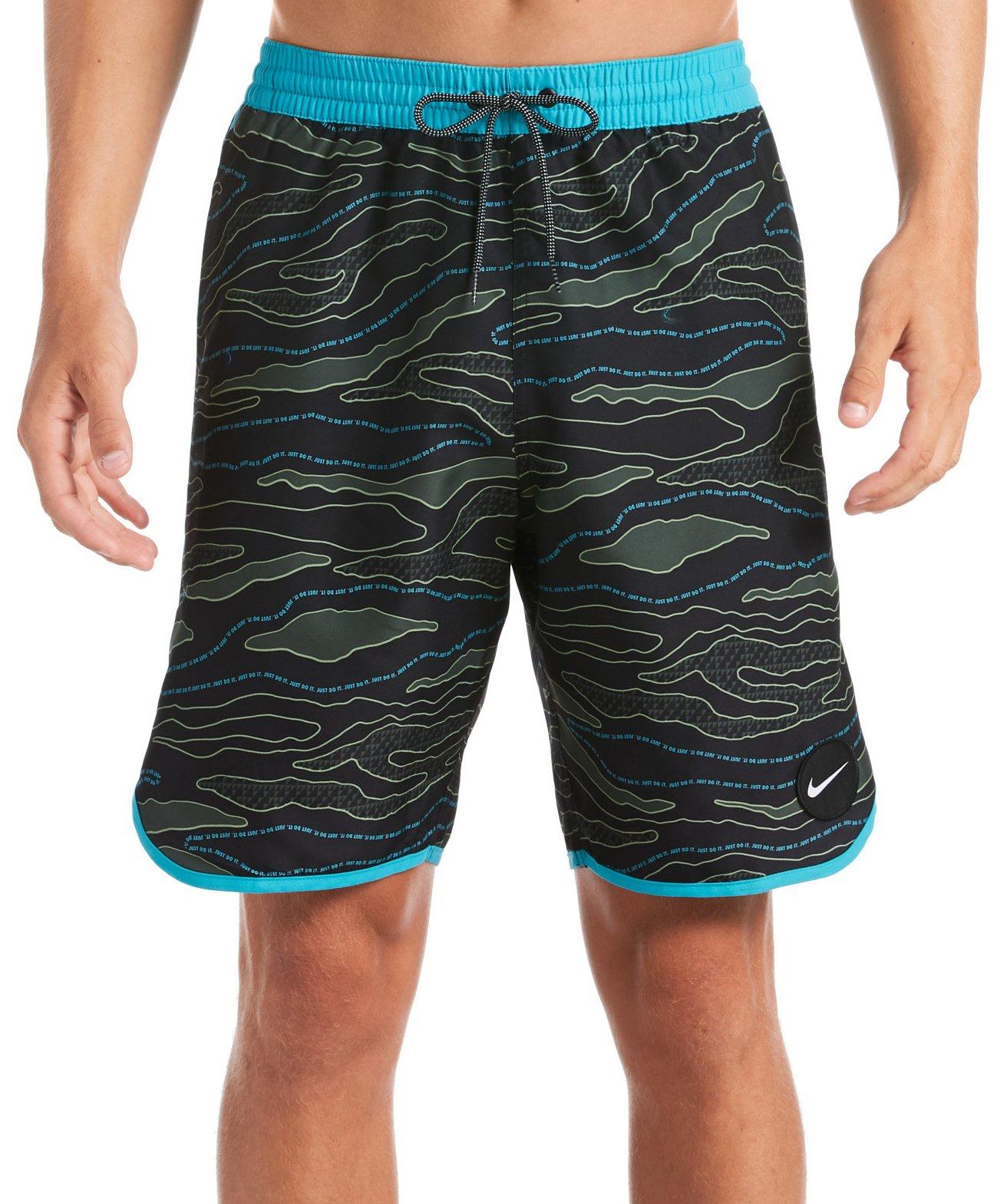 nike flow all over print shorts