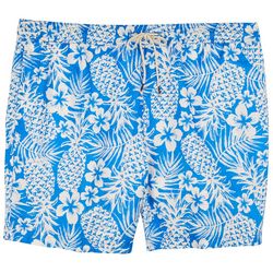 Dockers Mens 7in. Drybrush Pineapple Floral Swim Shorts
