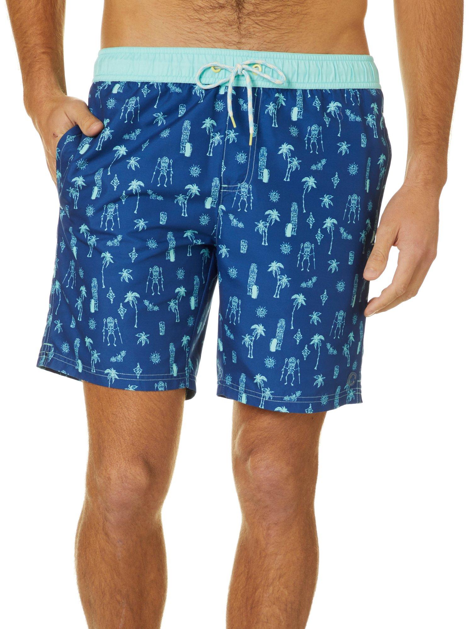 sperry flamingo swim trunks