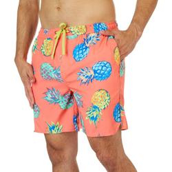Mens Pineapple Swim Shorts