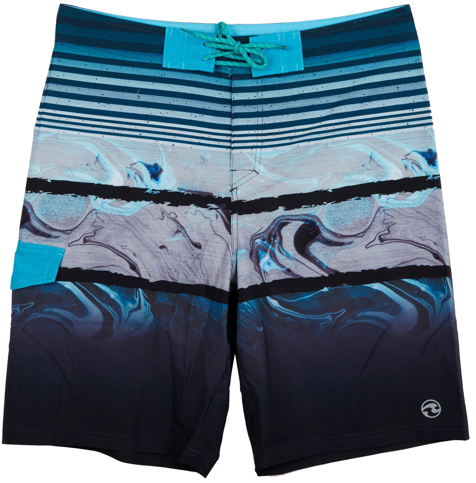 Lucky Brand Boy's Tie-Dye Swim Shorts