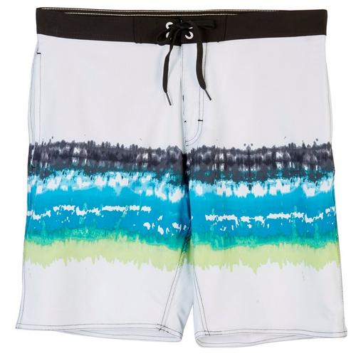Burnside Mens Tie Dye Swim Shorts