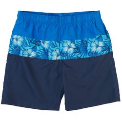 Laguna Mens Tropical Print Swim Shorts